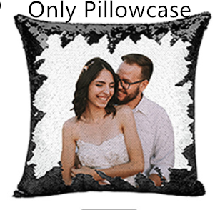 Magic Sequined Custom Gift Pillow Magic Sequined Custom Gift Pillow